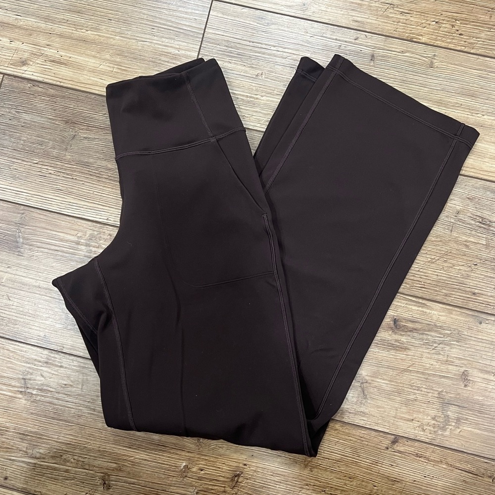 Lululemon align wide leg pants-espresso